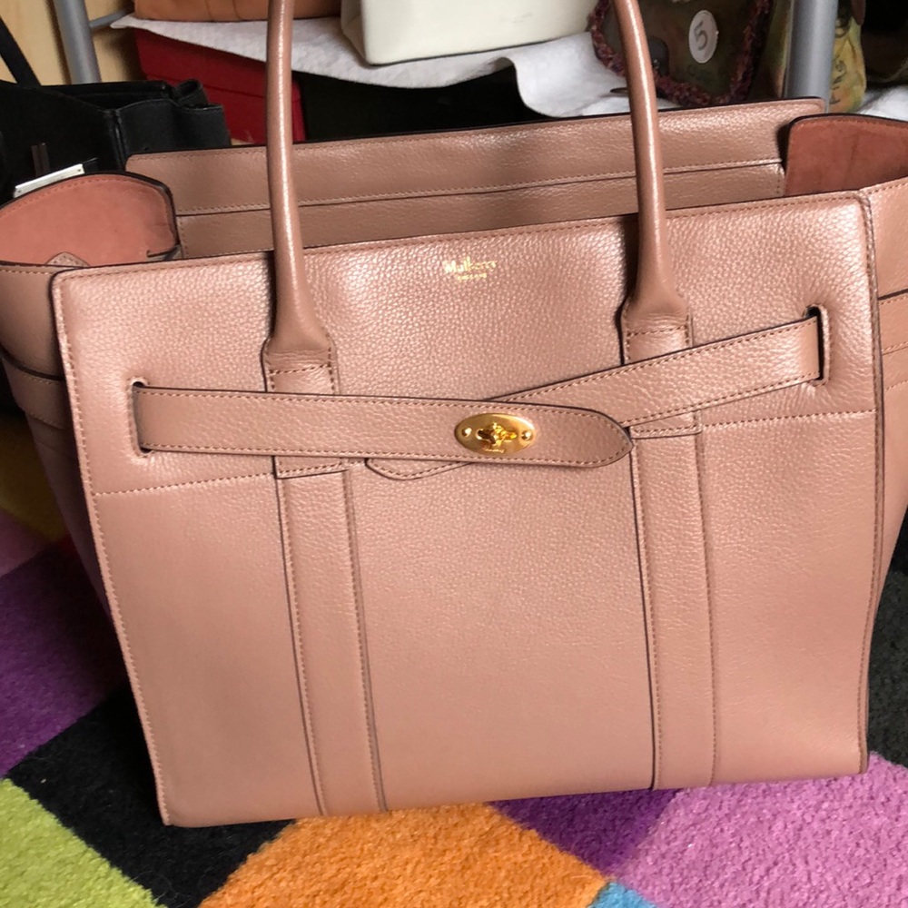 Mulberry zipped Bayswater blush NFS